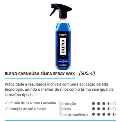 Imagem de Blend Spray Automotiva Flanela De Microfibra 40x60cm Vonixx