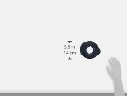 Imagem de Blender Part Oster BLSTAL-B00-11 Tampa de frasco de liquidificador oval preta
