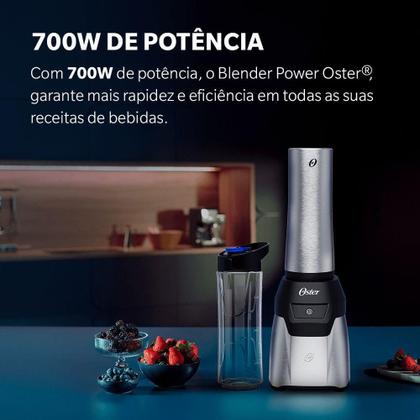 Imagem de Blender Power Inox Oster Com 2 Jarras To Go 110V