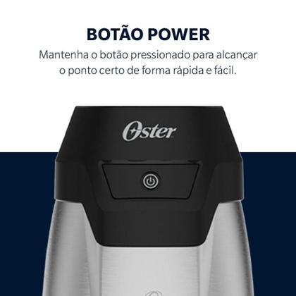 Imagem de Blender Power Inox Oster Com 2 Jarras To Go 110V