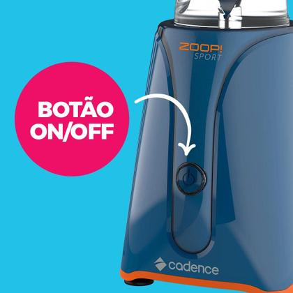 Imagem de Blender Zoop Sport Inox Cadence com 2 Jarras