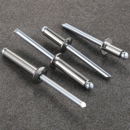 Imagem de Blind Pro Rivets Wensilon 300 unidades de aço inoxidável 5/32x3/8
