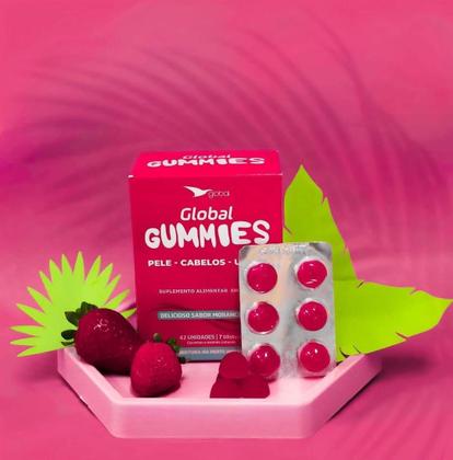 Imagem de Blister Gummies Cabelos, Pele E Unhas- Global- 42 Gomas