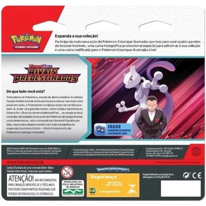 Imagem de Blister Quádruplo Eevee Pokémon - Rivais Predestinados