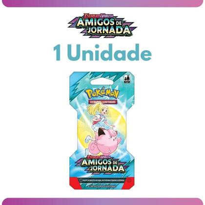 Imagem de Blister Unitário Pokémon Escarlate e Violeta Amigos de Jornada Pokémon Cards Copag