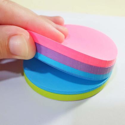 Imagem de Bloco Adesivo Smart Notes Round  BRW