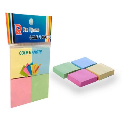 Imagem de Bloco Adesivo Tipo Post-it Cubo 3,7 x 3,7 cm 100 fls