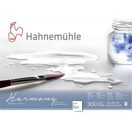 Imagem de Bloco Aquarela Hahnemühle Harmony 300gr A3 Textura Rugosa com Espiral 12 Folhas 