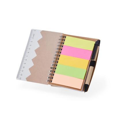 Imagem de Bloco De Anotações Ecológico Com Caneta E Autoadesivo