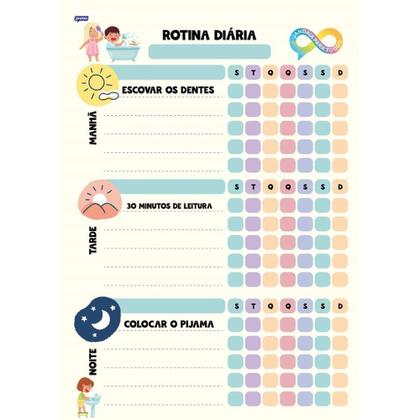 Imagem de Bloco de Anotações Neuro Rotina FLEX 28 Folhas