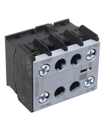 Imagem de Bloco de Contato Auxiliar Frontal 1NA+1NF BFC025-11 Weg