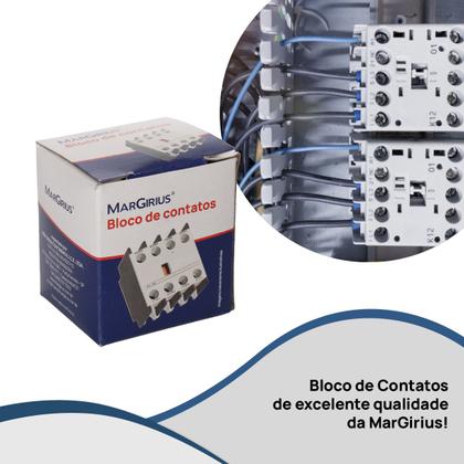 Imagem de Bloco de Contato Auxiliar Frontal para Contator 2NA+2NF