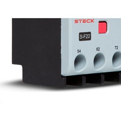 Imagem de Bloco De Contato Steck Challenge (Sf22) Frontal 2Na+2Nf