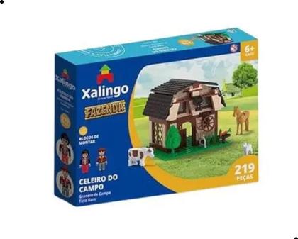 Imagem de Bloco de montar celeiro do campo xalingo 219 pcs