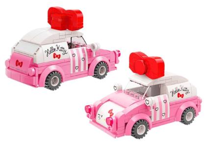 Imagem de Bloco De Montar Hello Kitty e Amigos - Coleção Carros Keeppley