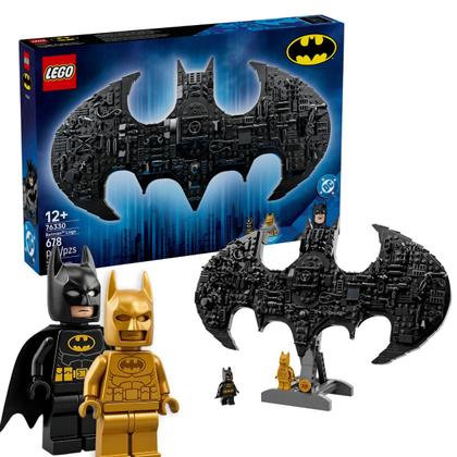 Imagem de Bloco de Montar Logotipo Batman DC Comic 76330 - LEGO