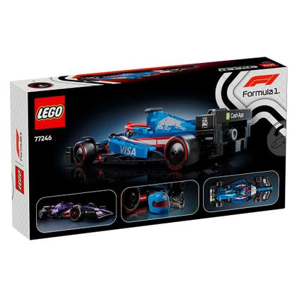 Imagem de Bloco de Montar - Speed Champions  Formula 1 Visa Cash App RB VCARB - 248 peças - LEGO