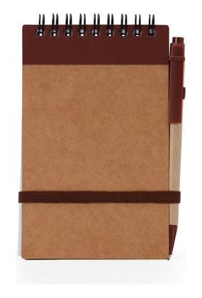 Imagem de Bloco De Notas Ecológico Com Porta Caneta Bolso Anotações