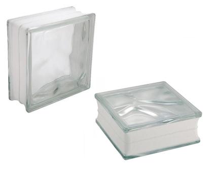 Imagem de Bloco de Vidro Transparente WAVE