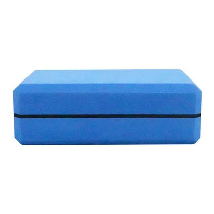 Imagem de Bloco de Yoga e Pilates EVA Funcional Equilíbrio IMPOFIT AZUL