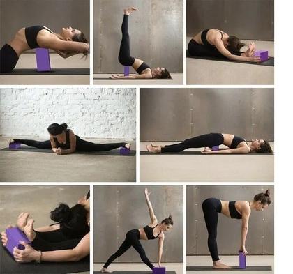 Imagem de Bloco De Yoga e Pilates para Equilíbrio Postura