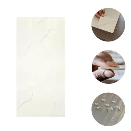 Imagem de Bloco decorativo pvc auto adesivo mármore 30x60 eco24211