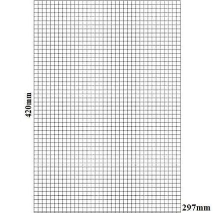 Imagem de Bloco Escolar Filipinho Milimetrado A3 297mmx420mm 63g/m2 cor Branco Pct/50 Folhas. - FILIPERSON