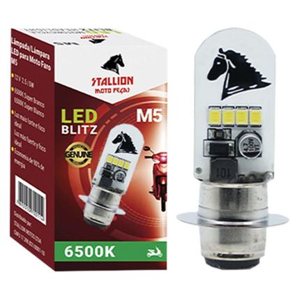Imagem de Bloco Farol + Piscas+ Lampada Led + Soquete Biz 100 98 Á 05 