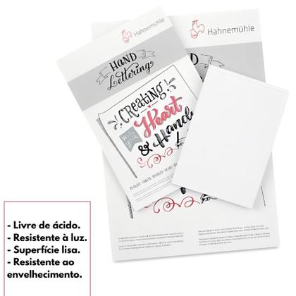 Imagem de Bloco Hahnemühle Hand Lettering 170g A4 com 25 Folhas