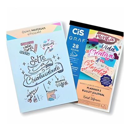 Imagem de Bloco / Livro de Exercícios para Planner e Bullet Journal - Cis