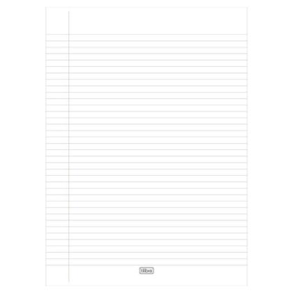 Imagem de Bloco Univ 210X295Mm Pautado Com Margem 50Fls Brasil Tilibra