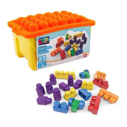 Imagem de Blocolândia Box Block Sortidos 22 pçs MK165 - Dismat