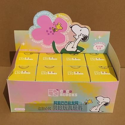 Imagem de Blocos De Construção De Desenhos Animados Para Crianças, Brinquedos Snoopy, Série De Caixa Cega,