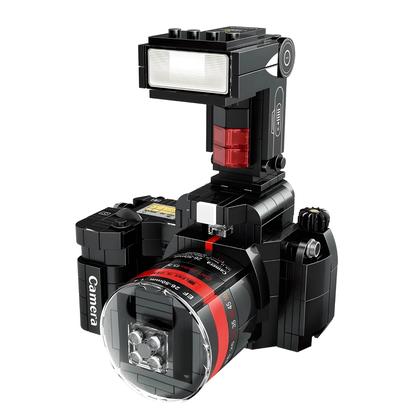 Imagem de Blocos De Construção Educativos Para Crianças, Mini Tijolos, Modelo De Câmera Vintage, Kits De