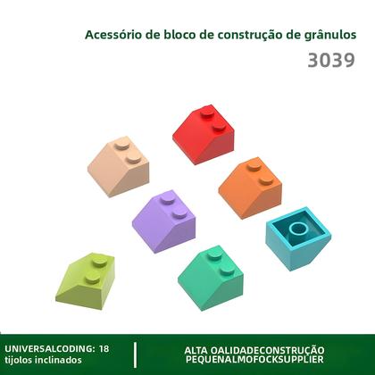 Imagem de Blocos De Construção Inclinados 2x2 3039, 94 Peças, Compatíveis Com Blocos, Brinquedos DIY Para