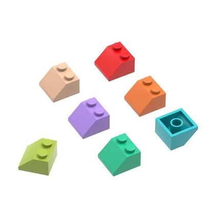 Imagem de Blocos De Construção Inclinados 2x2 3039, 94 Peças, Compatíveis Com Blocos, Brinquedos DIY Para