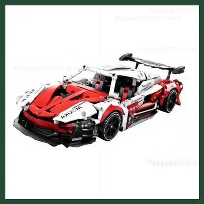 Imagem de Blocos de Construção RS12, Carro Esportivo, 1200 Peças  Brinquedo Educativo