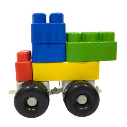 Imagem de Blocos De Montar 96 Peças Educativos Colorido Brinquedo 1 Un