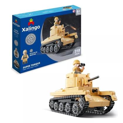 Imagem de Blocos De Montar/Aliança Justiça E Paz/Mega Tanque/9 Em 1/564 Peças
