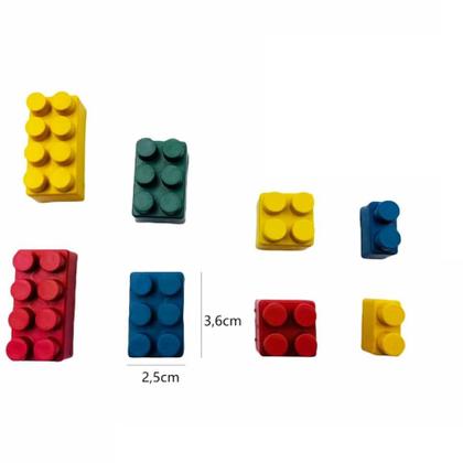 Imagem de Blocos de Montar Balde Monte Fácil 170 peças