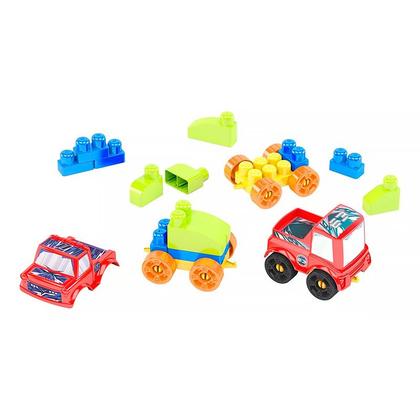 Imagem de Blocos de Montar Blocolândia Click Monta Máquinas 68 pçs XK100 - Dismat