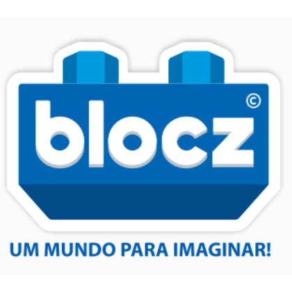Imagem de Blocos de Montar Blocz 40 peças Didático Infantil Educativo