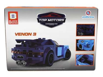Blocos De Montar Brinquedo Carrinho Potenza / Venom 3 Bk008
