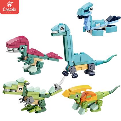 Imagem de Blocos de Montar Capsula de Dinossauros Sortido Castela