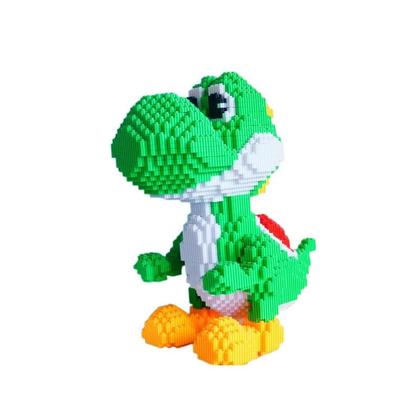 Imagem de Blocos De Montar Dinossauro Para Meninos, Quebra-Cabeça De Alta Dificuldade Com Pequenas Partículas,