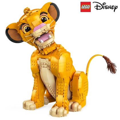Imagem de Blocos de Montar Disney O Rei Leão Simba 1445 Peças 43247 - Lego