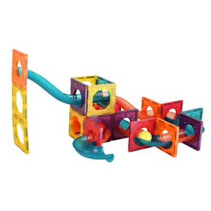 Imagem de Blocos De Montar Em Formas Magneticas Com 118 Peças DM Toys
