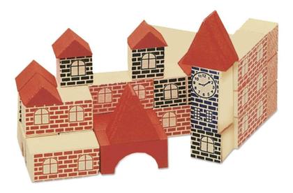 Imagem de Blocos De Montar em Madeira Engenheiro 73 Peças - Xalingo