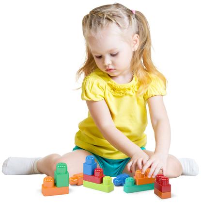 Imagem de Blocos De Montar Encaixar Infantil 40 Peças Mk405 Dismat