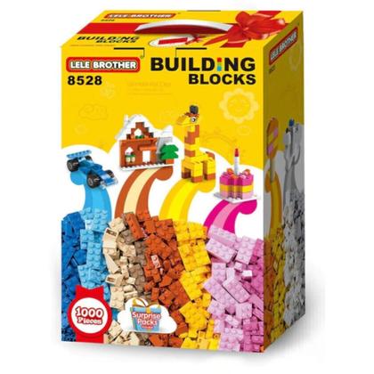 Imagem de Blocos De Montar Encaixe Starter Classic 6+ 1000 Peças Bloxi